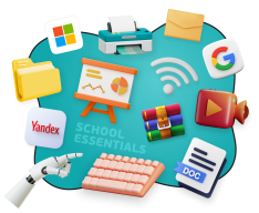 Цифровая база для школьника - КИБЕРшкола программирования для детей, компьютерные курсы для школьников, начинающих и подростков - KIBERone г. Раменки