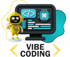 Vibe Coding & AI-инжиниринг - КИБЕРшкола программирования для детей, компьютерные курсы для школьников, начинающих и подростков - KIBERone г. Раменки
