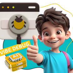 Тестирование & Vibe Debug. Охотники за багами - КИБЕРшкола программирования для детей, компьютерные курсы для школьников, начинающих и подростков - KIBERone г. Раменки