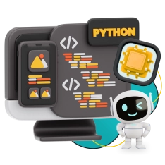 Мой первый сайт с мозгами: Python + AI - КИБЕРшкола программирования для детей, компьютерные курсы для школьников, начинающих и подростков - KIBERone г. Раменки