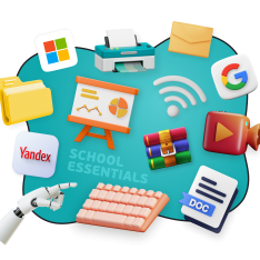 Цифровая база для школьника - КИБЕРшкола программирования для детей, компьютерные курсы для школьников, начинающих и подростков - KIBERone г. Раменки