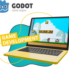 Godot.  Основа создания легендарных игр - КИБЕРшкола программирования для детей, компьютерные курсы для школьников, начинающих и подростков - KIBERone г. Раменки