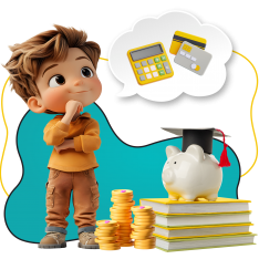 Финансовый интеллект вместе KIBERone - КИБЕРшкола программирования для детей, компьютерные курсы для школьников, начинающих и подростков - KIBERone г. Раменки