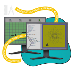 Исполнители чертежник и черепашка - КИБЕРшкола программирования для детей, компьютерные курсы для школьников, начинающих и подростков - KIBERone г. Раменки