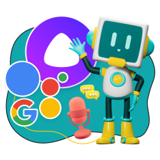 Голосовой помощник Алиса - КИБЕРшкола программирования для детей, компьютерные курсы для школьников, начинающих и подростков - KIBERone г. Раменки