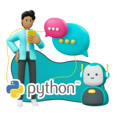 Умный чат-бот на Python на Telegram - КИБЕРшкола программирования для детей, компьютерные курсы для школьников, начинающих и подростков - KIBERone г. Раменки