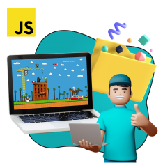 Программирование на JavaScript. Учимся создавать игры! - КИБЕРшкола программирования для детей, компьютерные курсы для школьников, начинающих и подростков - KIBERone г. Раменки